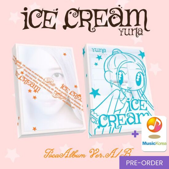 {PRE-ORDER} YUNA - [Ice Cream] (POCAALBUM Ver.) + MusicKorea Photocard